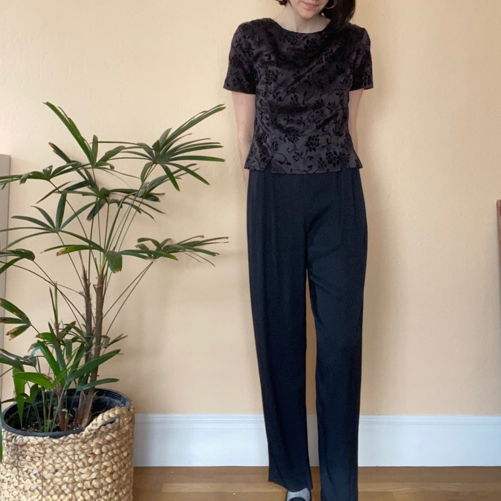 Vintage black jumpsuit